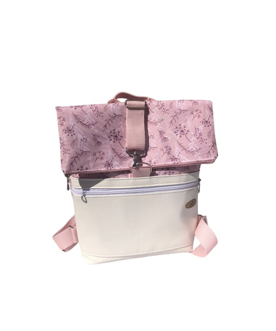 Rolltop Tasche - Weiß