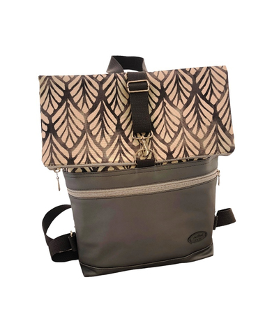 Rolltop Tasche - Silver